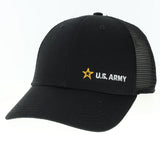 US Army hat in black. Officially-licensed
