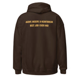 TANKER Agony Misery and Heartbreak Best Job I Ever Had Unisex Hoodie