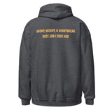 TANKER Agony Misery and Heartbreak Best Job I Ever Had Unisex Hoodie