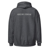 PSBT Crab & Here Am I, Send Me Greyscale Unisex Hoodie