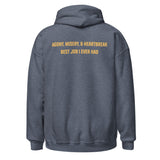 TANKER Agony Misery and Heartbreak Best Job I Ever Had Unisex Hoodie