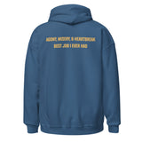 TANKER Agony Misery and Heartbreak Best Job I Ever Had Unisex Hoodie