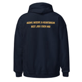 TANKER Agony Misery and Heartbreak Best Job I Ever Had Unisex Hoodie