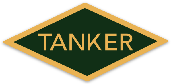 Tanker Proficiency Badge Sticker (Unofficial)