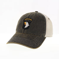 Army 101st Airborne Division Legacy Trucker Hat - Black